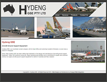 Tablet Screenshot of hydeng.com.au